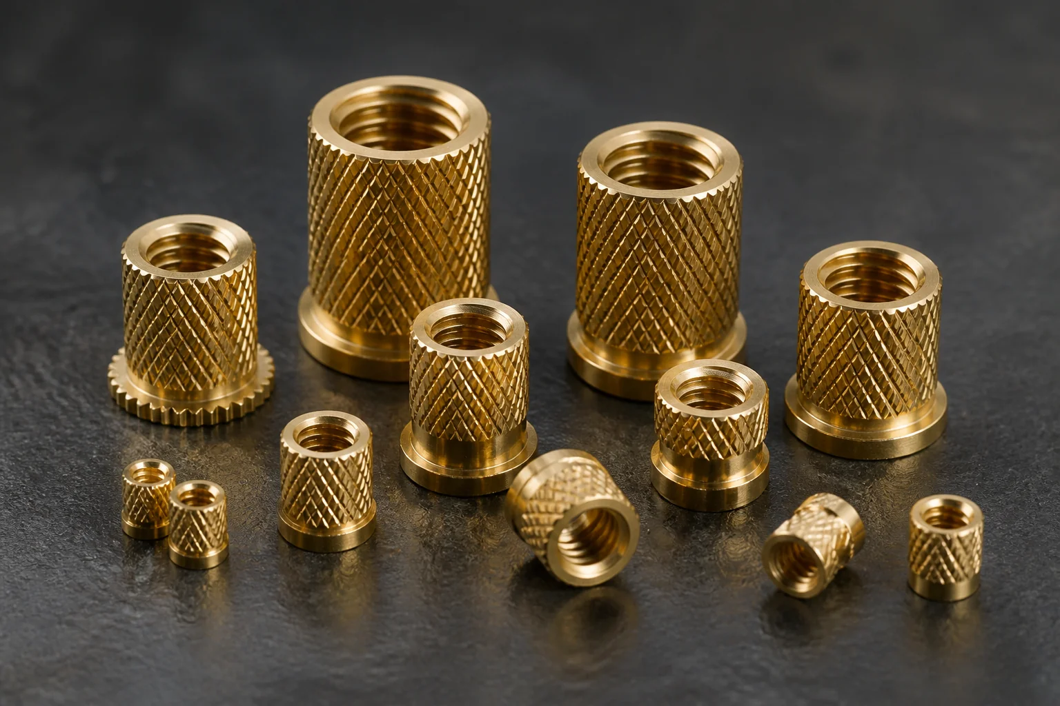 Industrial brass components related to Brass Threaded Inserts and Bushings: Spec Guide for OEM Buyers