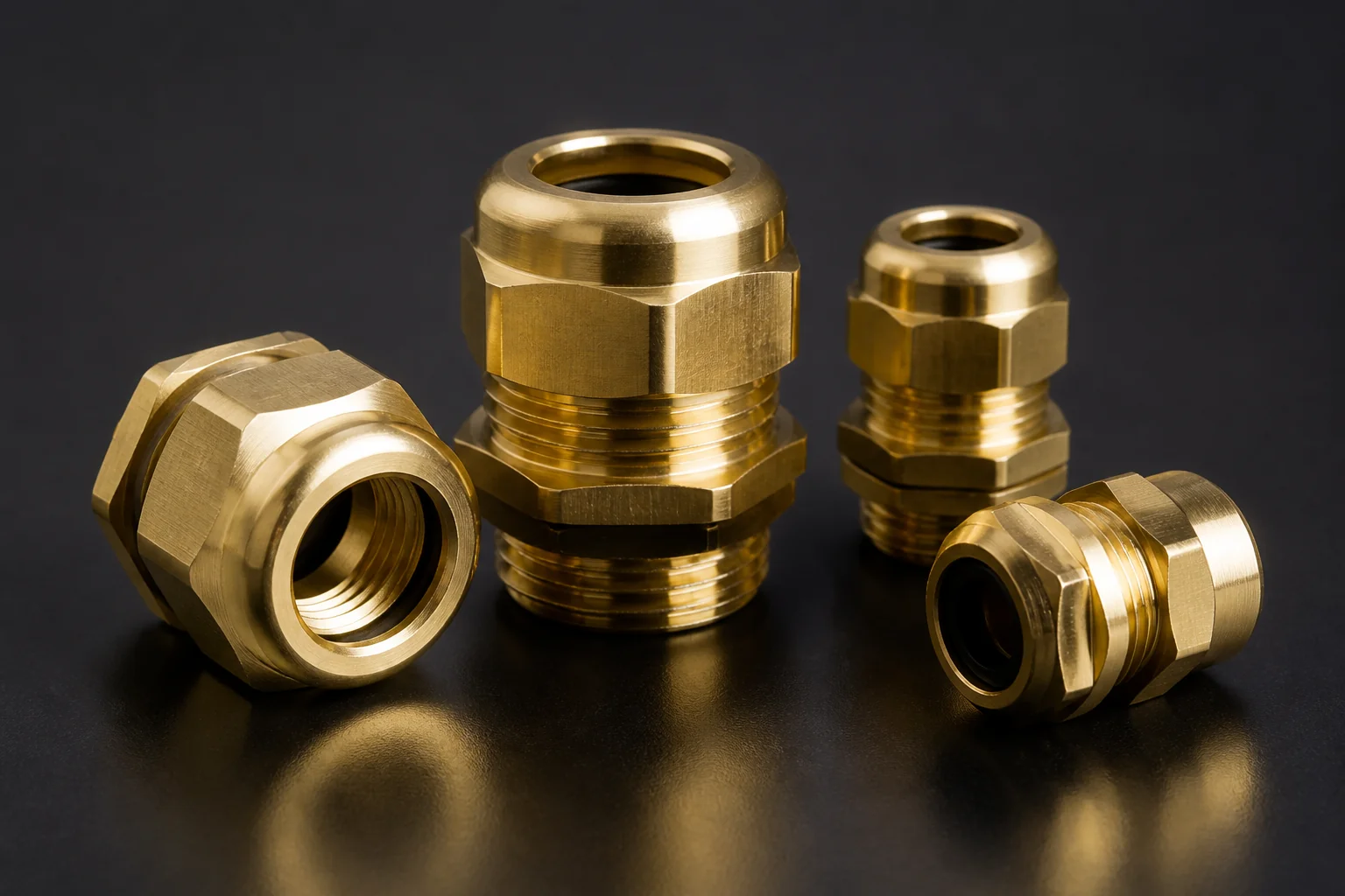 Industrial brass components related to Brass Cable Glands & Electrical Parts: Specs Buyers Should Confirm