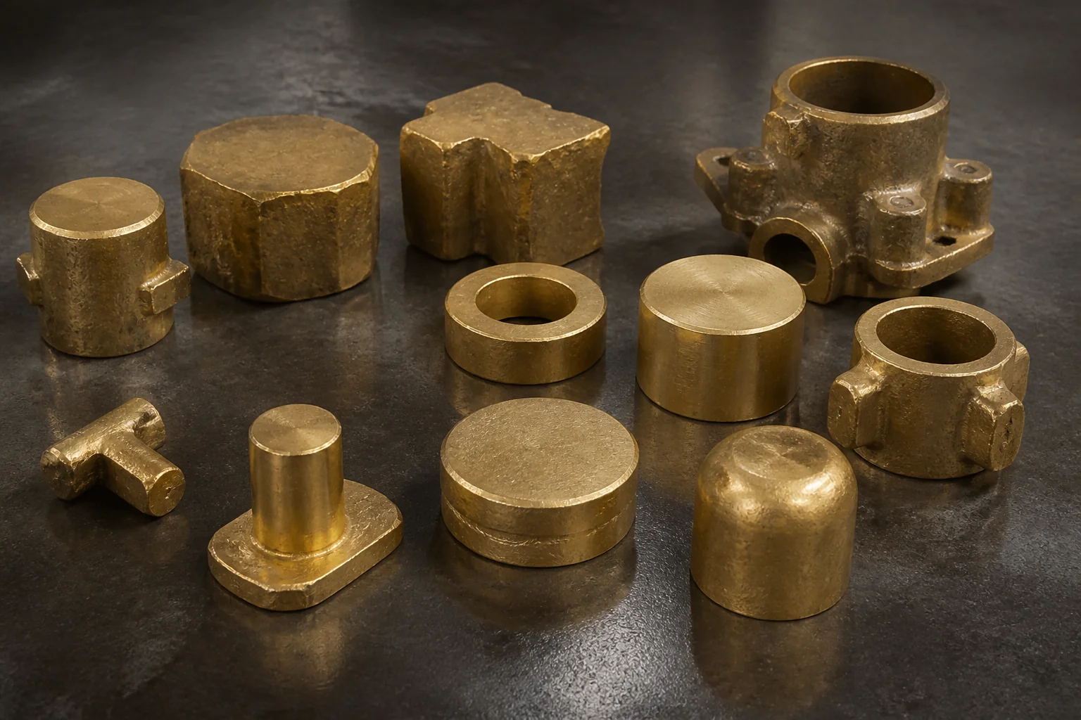 Industrial brass components related to Brass Casting and Machining Manufacturer: Honest Process Routes