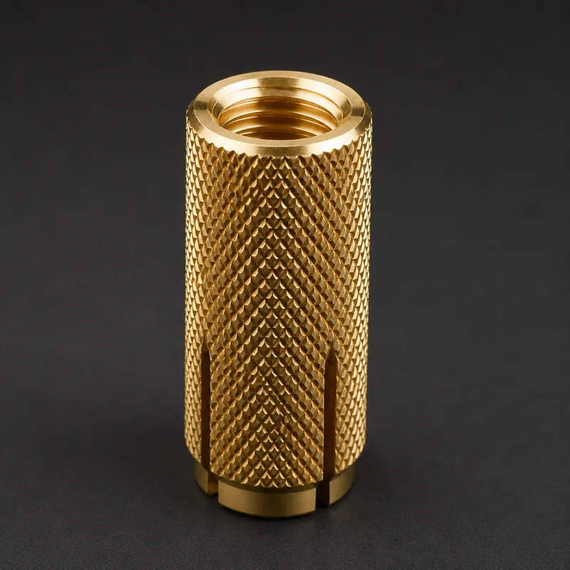 Brass Knurled Anchor