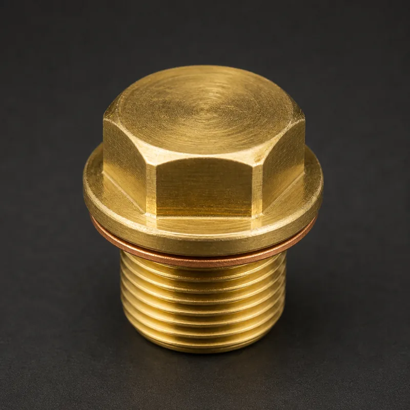Brass Oil Drain Plug