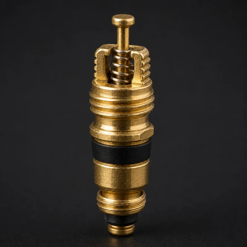 Brass Tyre Valve / Tube Valve Core Part