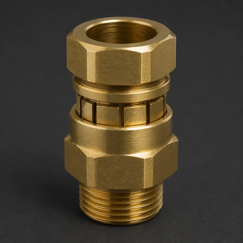 Brass BW Type Cable Gland (4-Part)