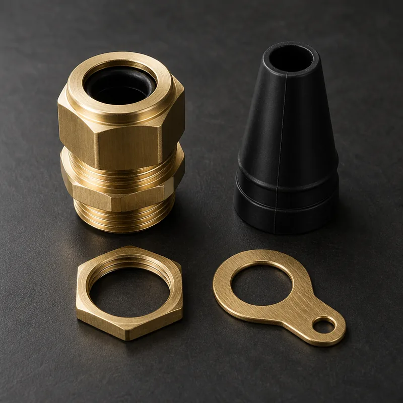 Brass Cable Gland Kit