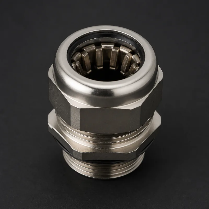 Brass EMC / Screened Cable Gland