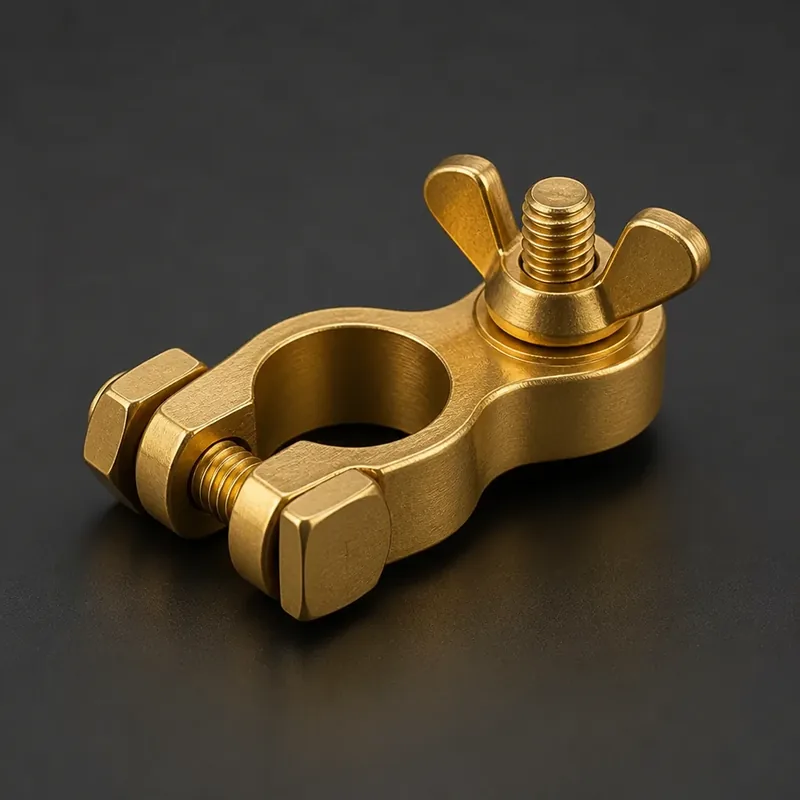 Brass Battery Terminal Clamp
