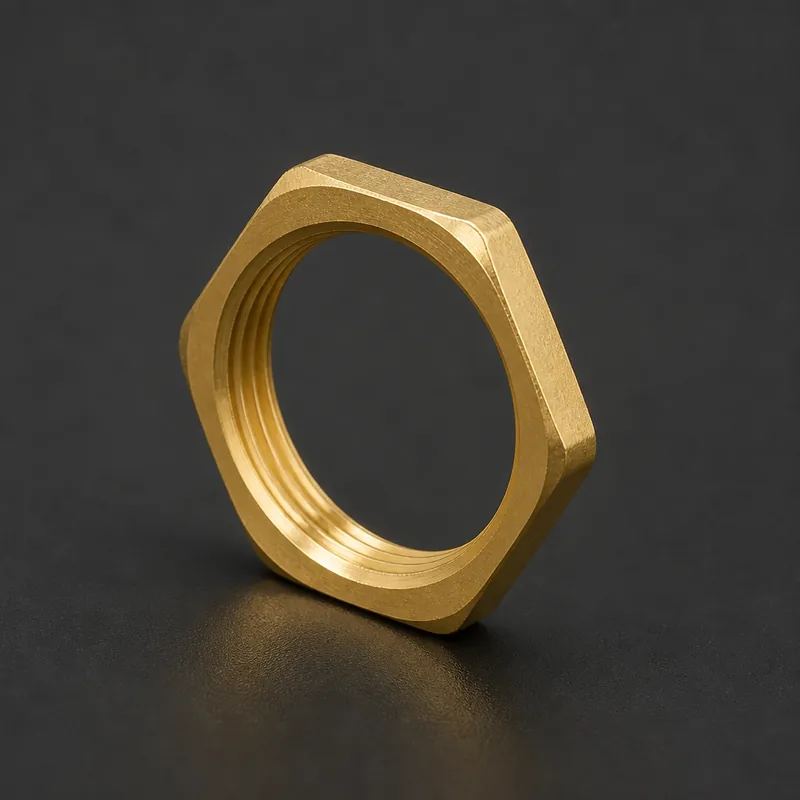 Brass Conduit Locknut