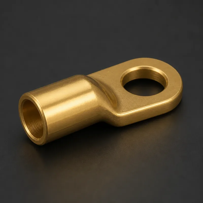 Brass Ring Terminal / Lug (Tubular)