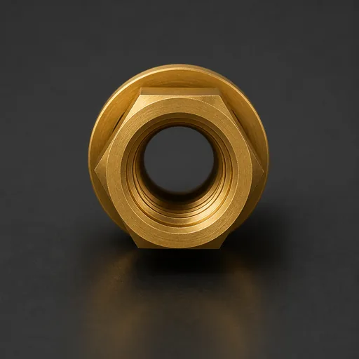 Brass Bulkhead Fitting — view 3