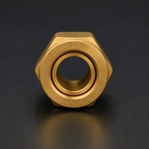 Brass Compression Fitting (Straight) — view 3
