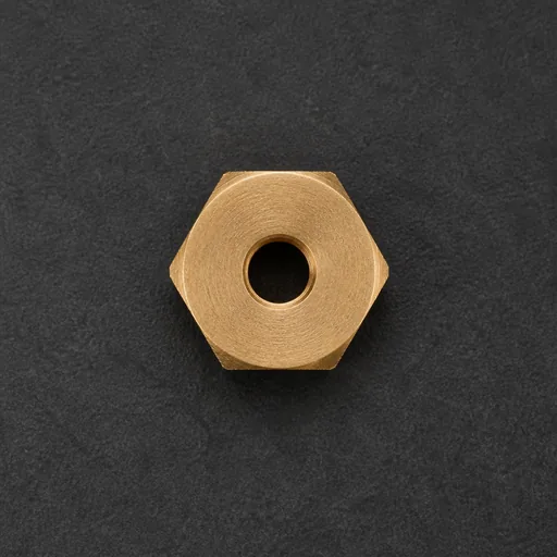 Brass Compression Nut — view 3