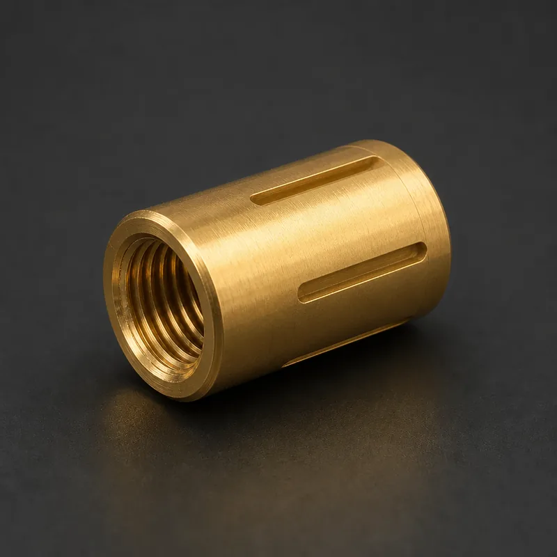 Brass Coupling / Socket — view 1