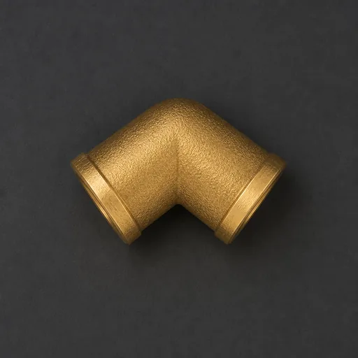 Brass Elbow (45°) — view 3