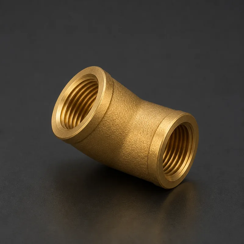 Brass Elbow (45°) — view 1