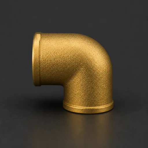 Brass Elbow (90°) — view 2