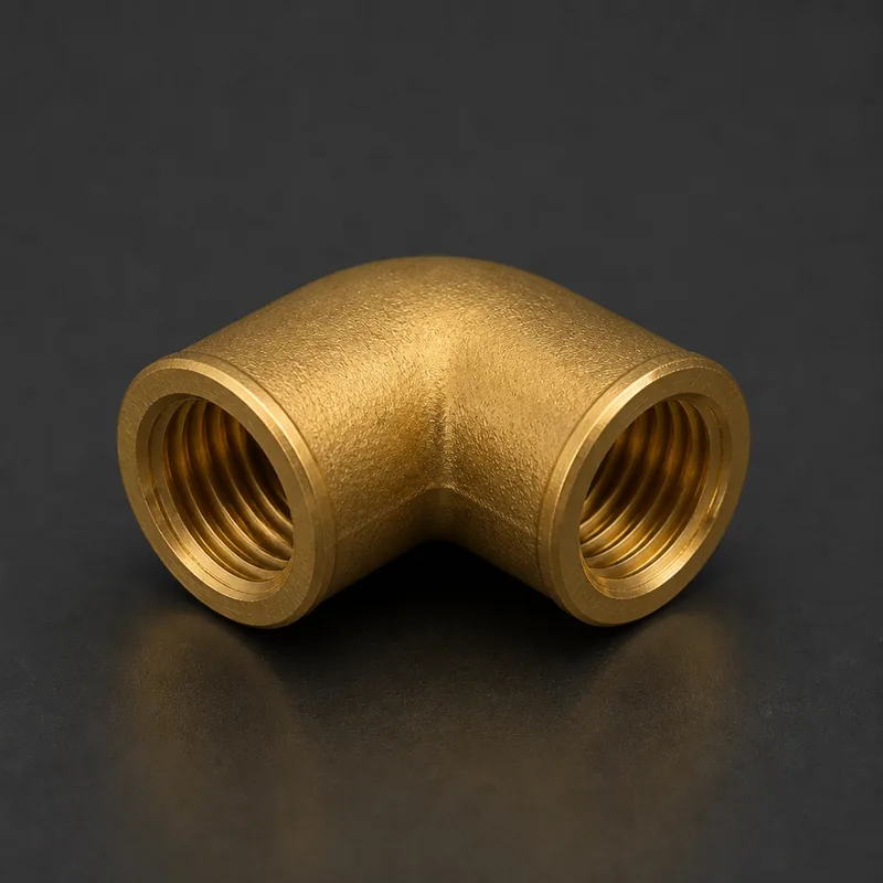 Brass Elbow (90°) — view 1