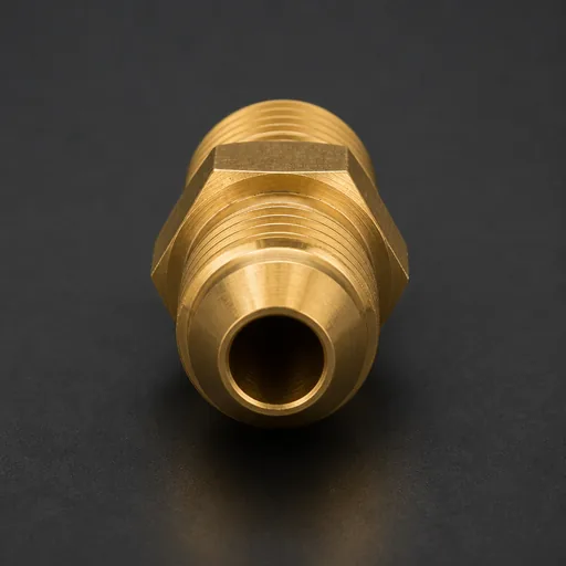 Brass Flare Adapter (Plumbing) — view 3