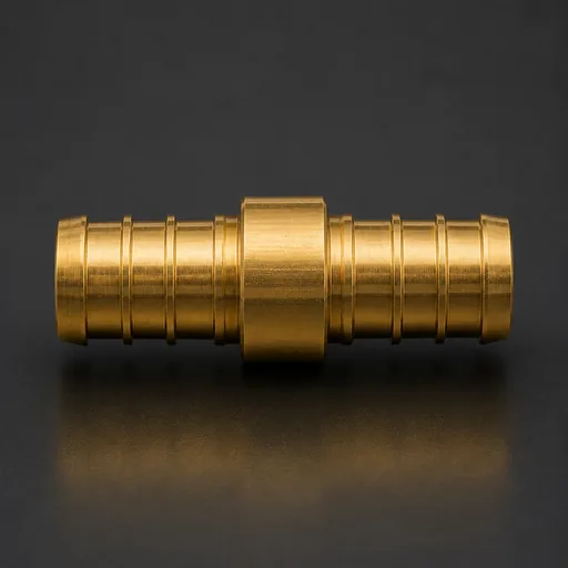 Brass PEX Fitting (Crimp/Clamp) — view 2