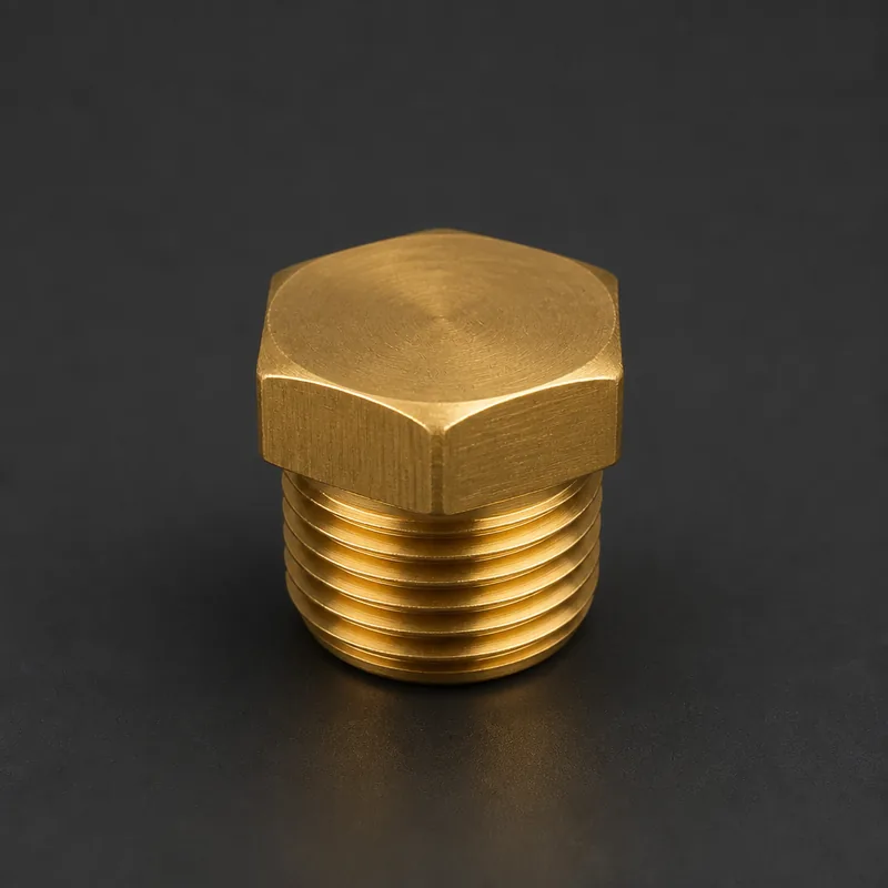 Brass Plug (Hex / Square) — view 1