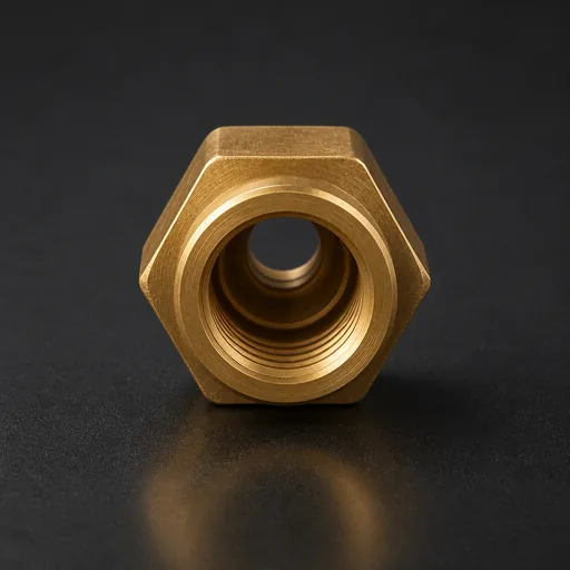 Brass Reducing Coupling — view 3