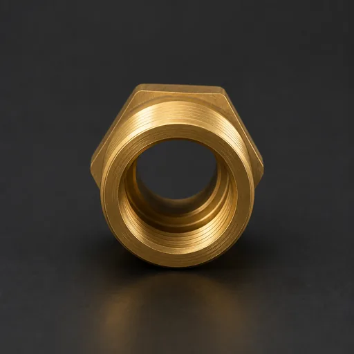 Brass Reducing Nipple — view 3