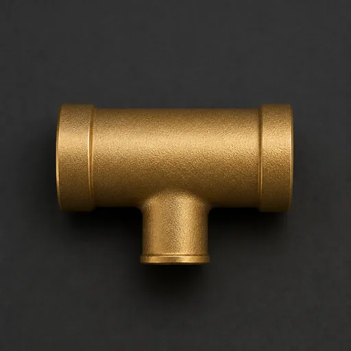 Brass Reducing Tee — view 3