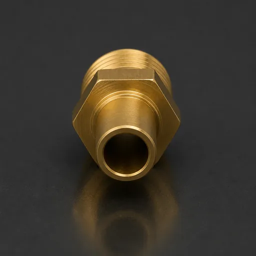 Brass RO Connector / Nipple — view 3