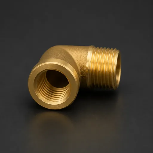 Brass Street Elbow — view 2