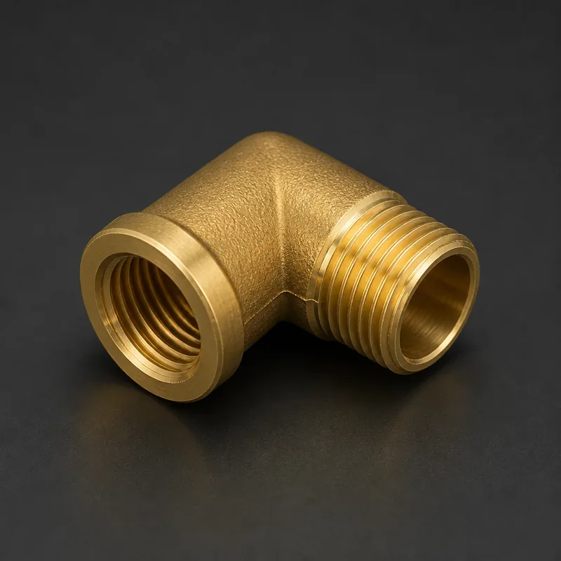 Brass Street Elbow — view 1