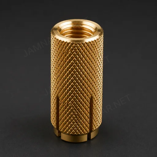 Brass Knurled Anchor — view 3
