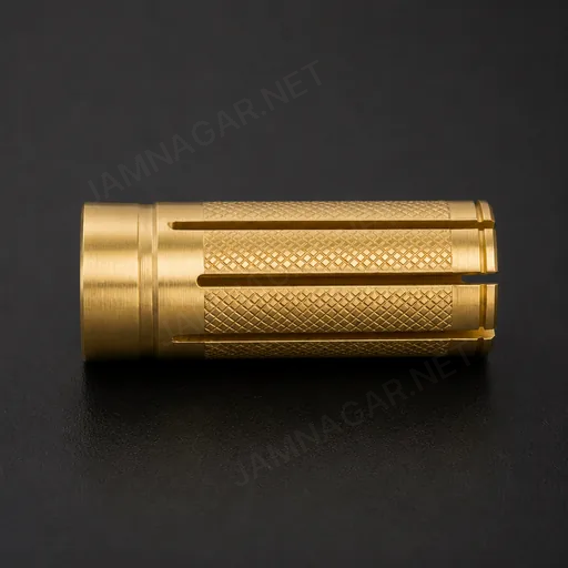 Brass Slotted Anchor — view 2