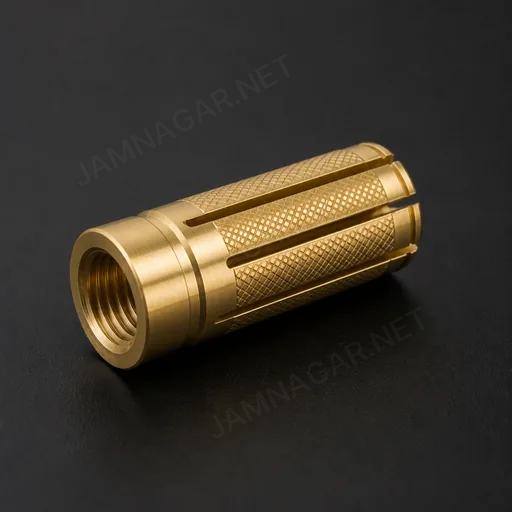 Brass Slotted Anchor — view 3