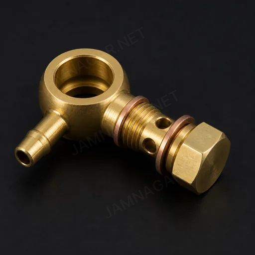 Brass Fuel Fitting / Banjo — view 3