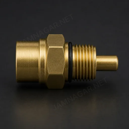 Brass Sensor Housing — view 2