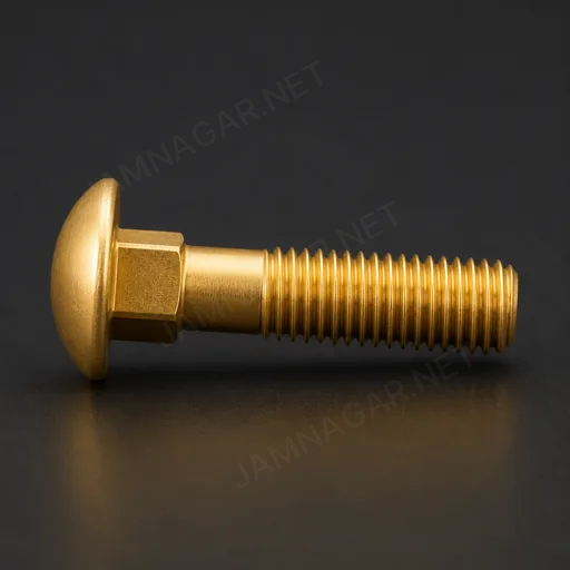 Brass Carriage Bolt — view 2