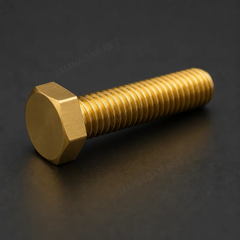 Brass Hex Bolt — view 1