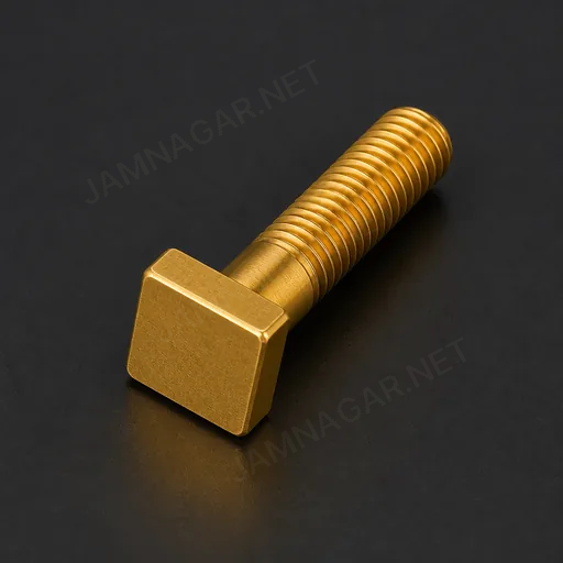 Brass Square Head Bolt — view 3