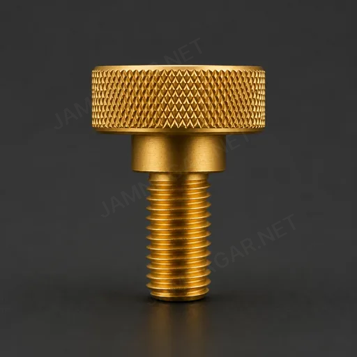 Brass Thumb Screw — view 2