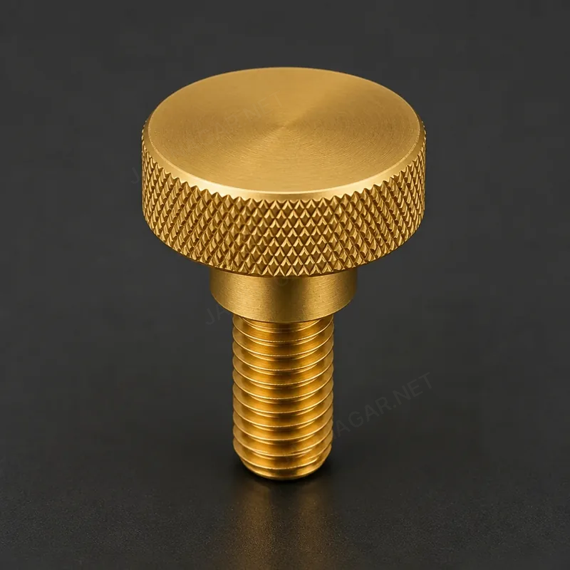 Brass Thumb Screw — view 1