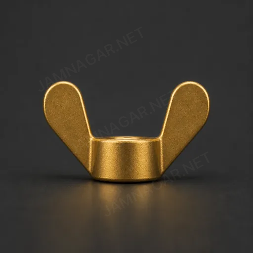 Brass Wing Nut — view 2