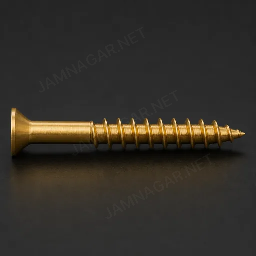 Brass Wood Screw — view 2