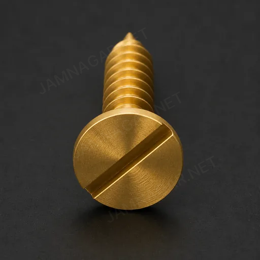 Brass Wood Screw — view 3