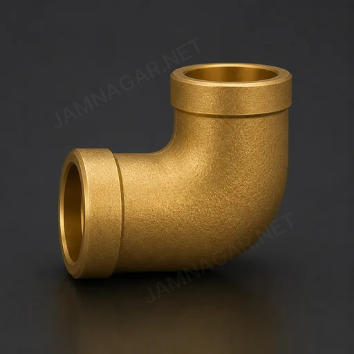 Brass Forged Elbow Blank — view 2