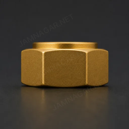 Brass Forged Nut (Heavy) — view 2
