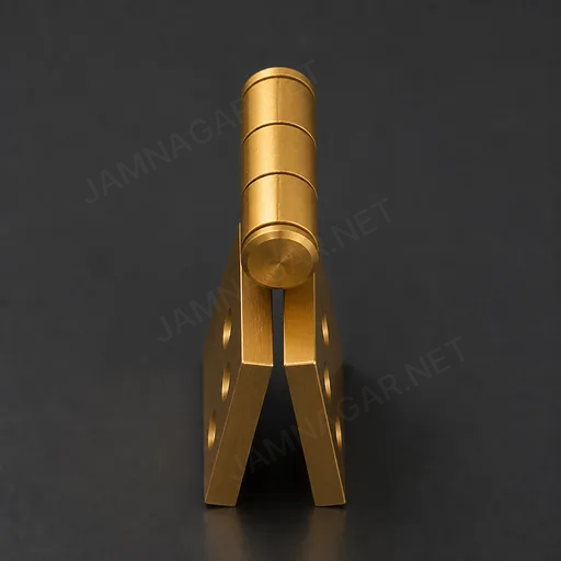 Brass Railway Hinge — view 3