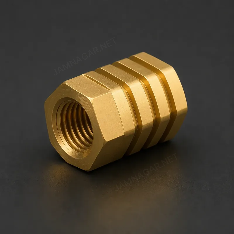 Brass Hex Roto Insert — view 1