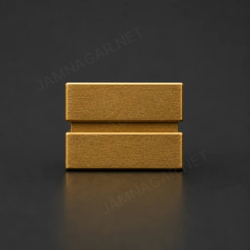 Brass Square Insert Nut — view 2