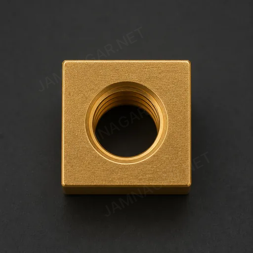 Brass Square Insert Nut — view 3