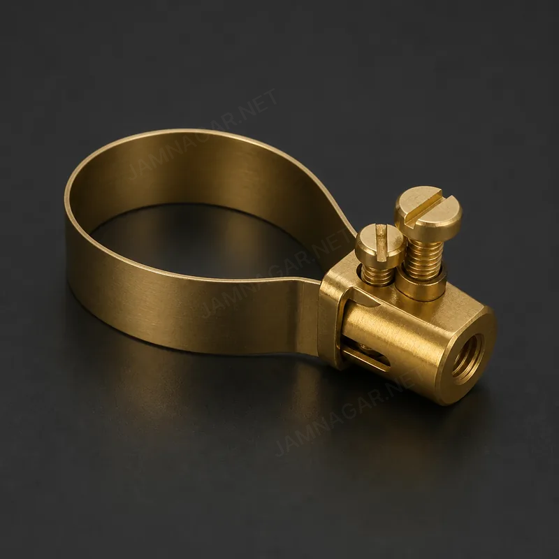 Brass Bonding Clamp — view 1
