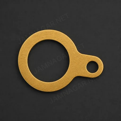 Brass Earth Tag — view 2